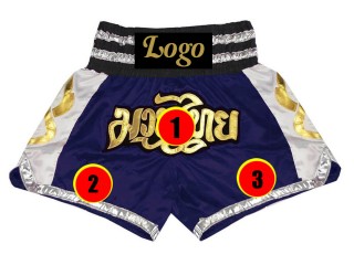ムエタイバルク - ロゴ入りムエタイボクシングショーツをカスタマイズ
