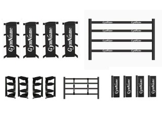 ムエタイ リングカバー セット : 黒