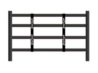 カスタムムエタイリングロープセパレーター : 黒