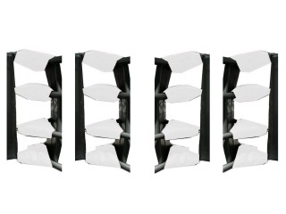 ムエタイリングのターンバックルカバー（16個セット）: 白