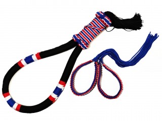 ムエタイ　モンコン + パープラチアットセット  : 黒